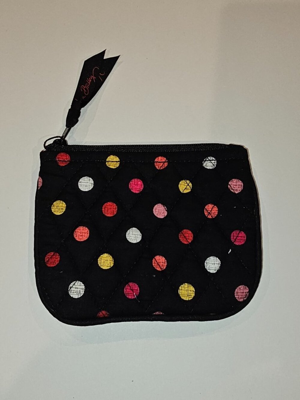 NWT Vera Bradley Coin Purse Havana Dots Bag Tote Wallet Cosmetic Makeup